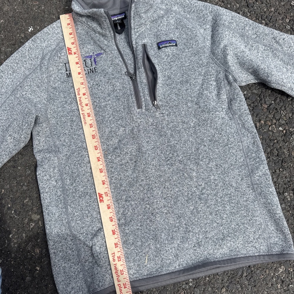 Patagonia Men's Sweater Quarter Zip‎ Pullover Fleece Small Activewear Gorpcore - Picture 6 of 8